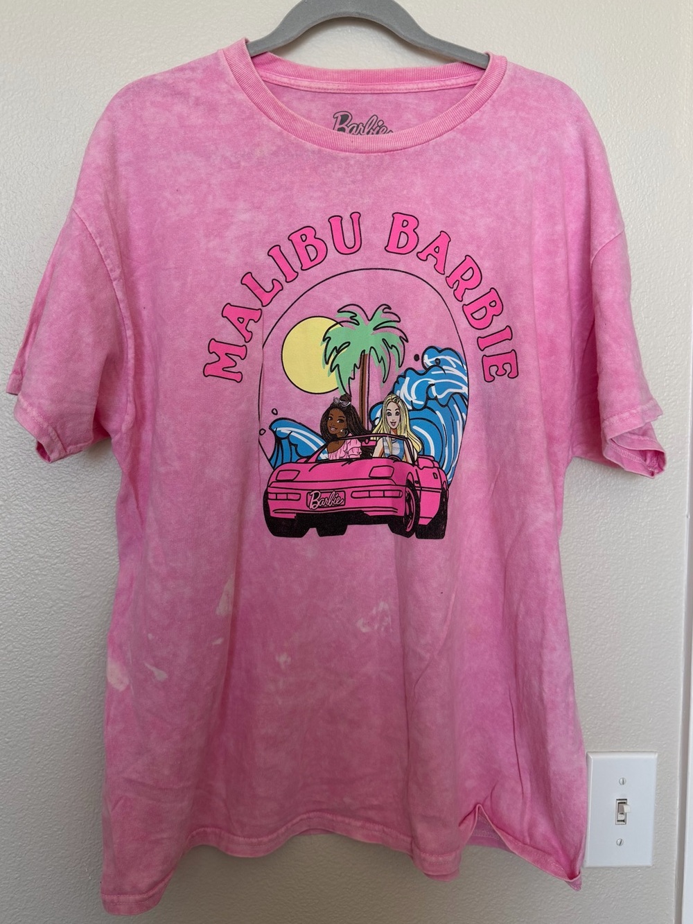 Barbie Malibu Barbie Pink Graphic Tee - Kids